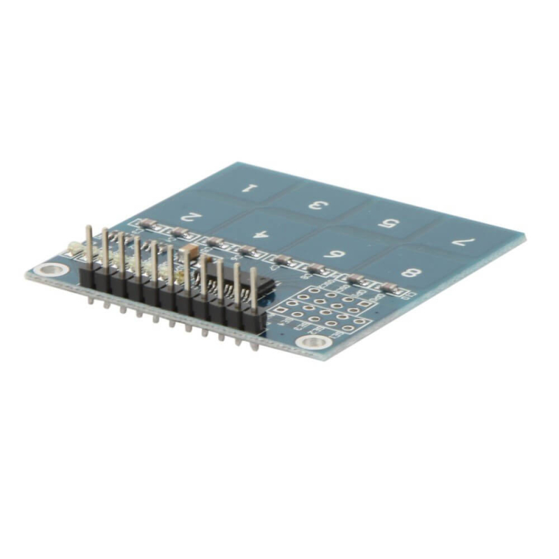 Modulo Ttp Sensor Tactil Capacitivo Canales Para Arduino