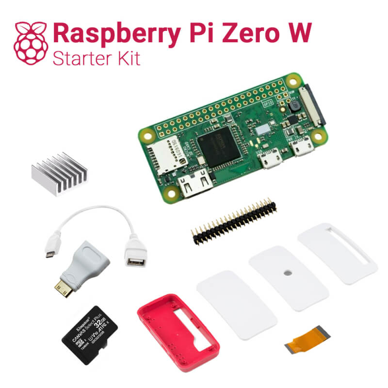 Raspberry Pi Zero W Starter Kit Gb Tiendatec Es