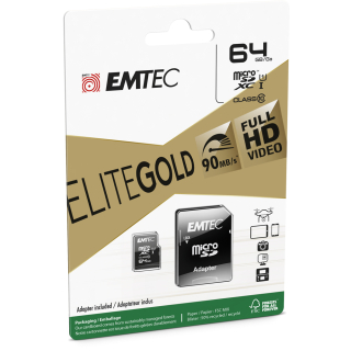 EMTEC MICROSDHX 64GB C10 U1 90MB/S