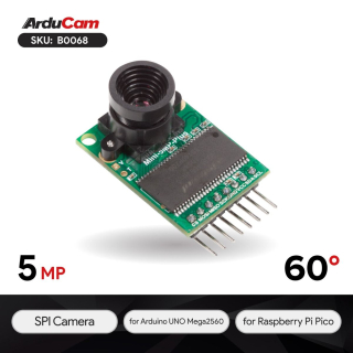 MINI CAMARA SPI 5MPx PLUS OV5642 M12