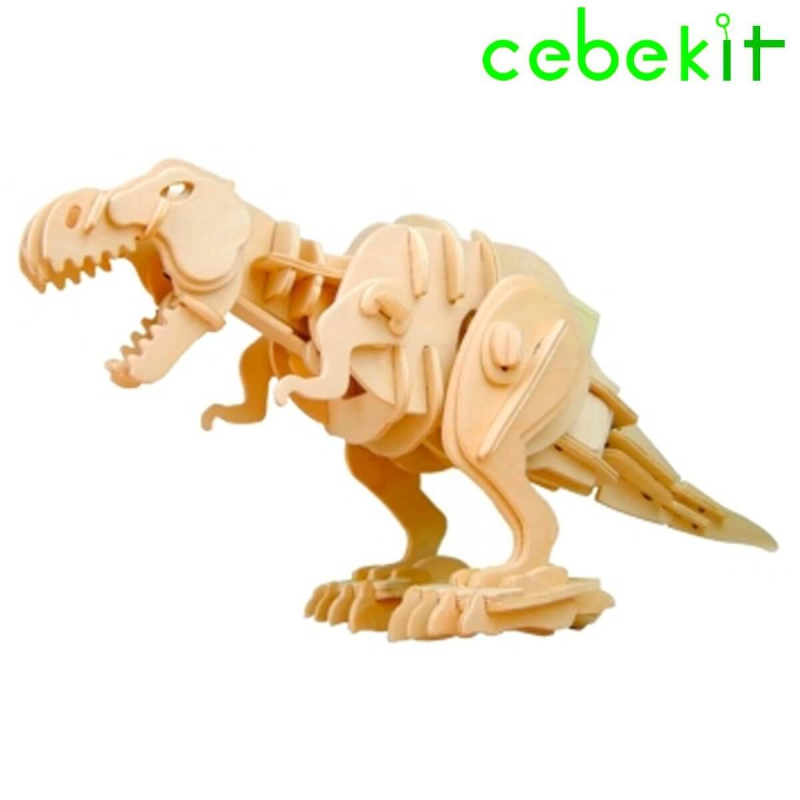 Puzzle de Madeira T-Rex - EcoFundamental