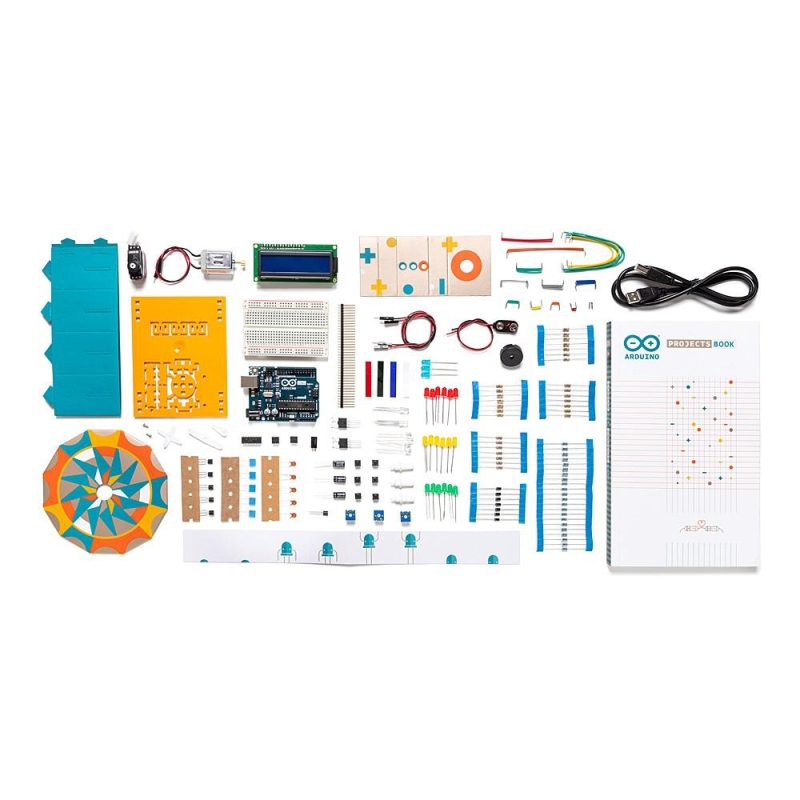 Arduino Starter Kit Características, Especificaciones